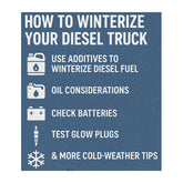 How To Winterize Your Diesel Truck