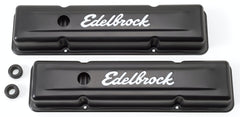 Edelbrock 4443 Signature Series Valve Covers for Chevrolet 262-400 59-86