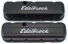 Edelbrock 4683 Signature Series Valve Covers for Chevrolet 396-502 V8 65 and Later