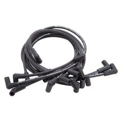 Edelbrock 22702 SPARK PLUG WIRE SET SBC 74-88 V8 500 ohm RESISTANCE BLACK (SET OF 9)