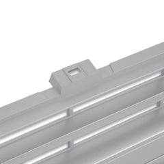 BROTHERS C/K Grille - w/ Bowtie - w/o Molding - Single Headlight - Silver pn 04-178