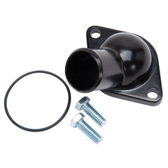Edelbrock 48093 WATER NECK STEEL BLACK BBC/SBC