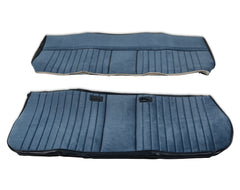BROTHERS C/K Seat Upholstery Kit - Deluxe Pleat Cloth/Vinyl - Navy pn 05-322