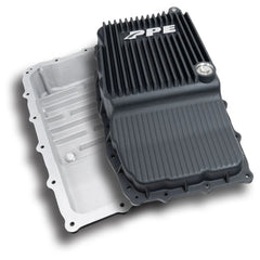 PPE Diesel 2018-2020 GM w/ 10L80 Transmission Heavy-Duty Cast Aluminum Transmission Pan Black 128051220