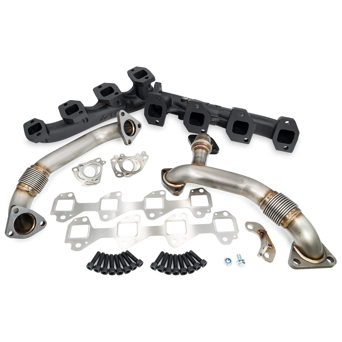 PPE Diesel Manifolds and Up-Pipes GM 2006-2007 Y Pipe LLY/LBZ - Black 116111620