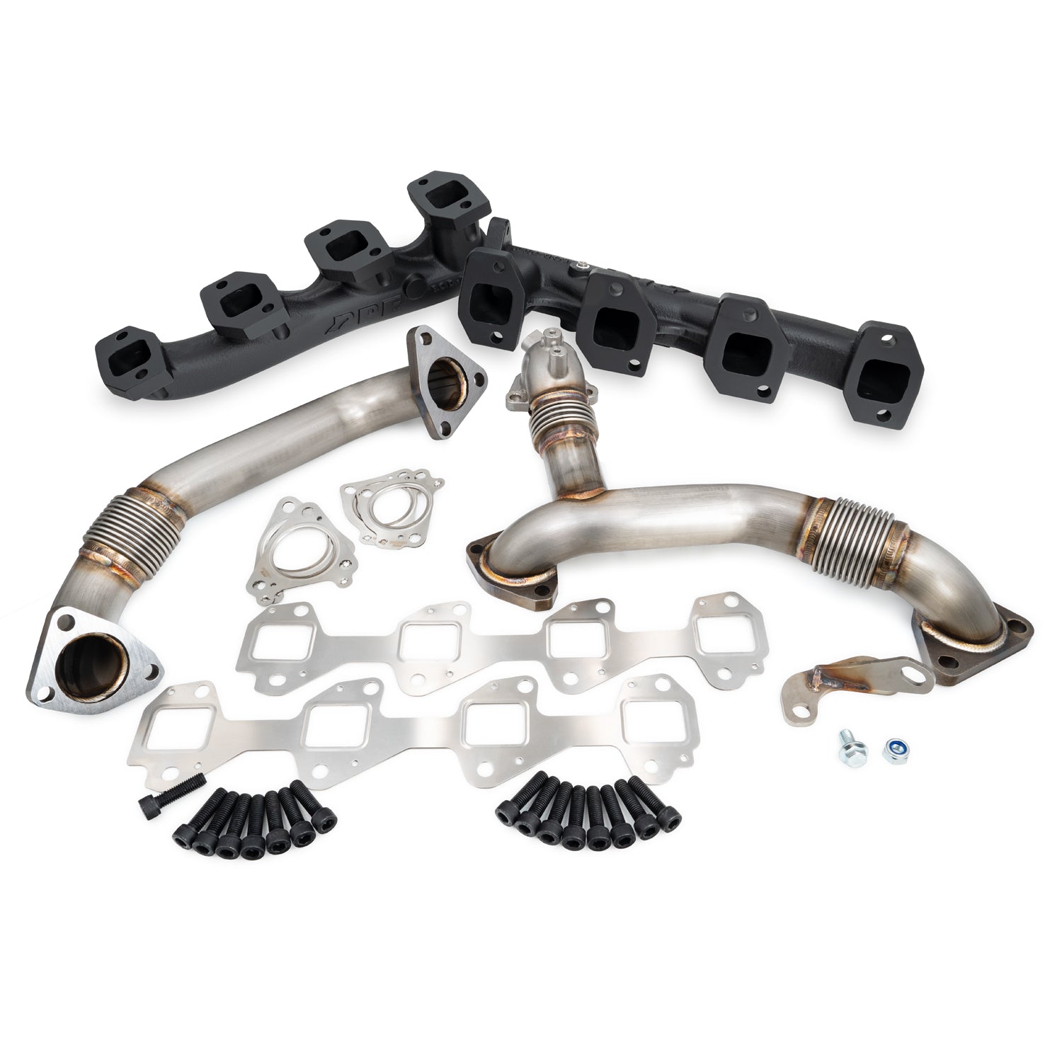 PPE Diesel Manifolds and Up-Pipes GM 2011-2016 Y Pipe LML - Black 116112020
