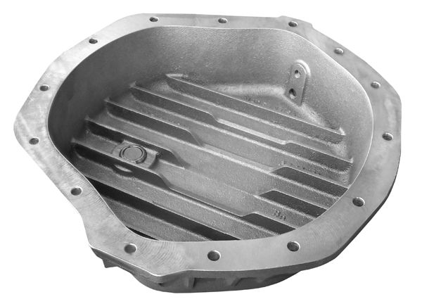 PPE Diesel Heavy Duty Aluminum Rear Differential Cover GM/Dodge 2500HD/3500HD Brushed  138051010
