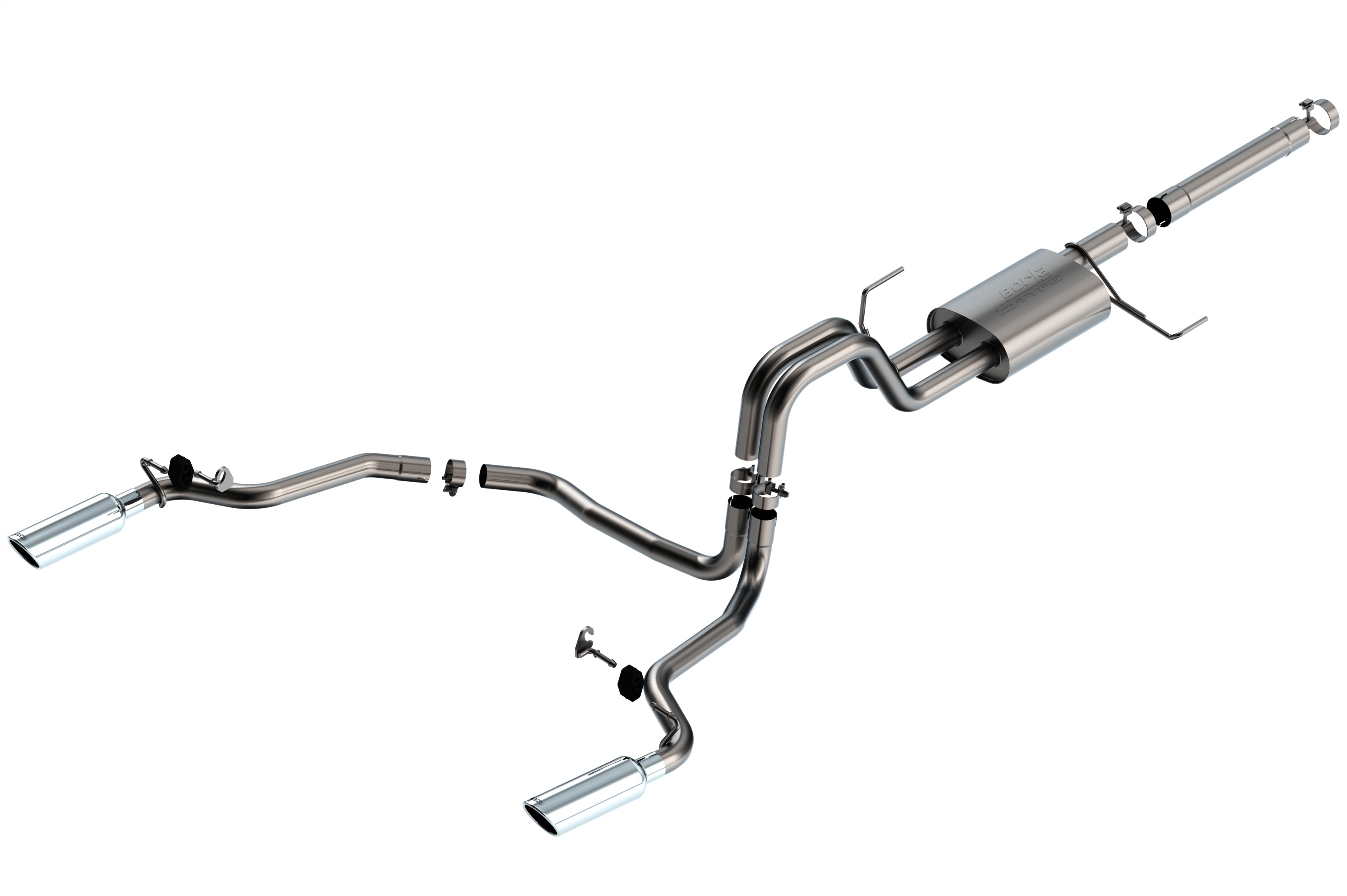 Borla 2021-2022 Ford F-150 3.5L V6 PowerBoost Cat-Back(tm) Exhaust System S-Type