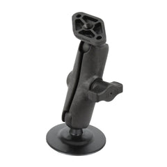 RAM Flex Adhesive Double Ball Mount with Diamond Plate - B-Size - Medium Arm