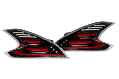 Morimoto XB LED TAILS NISSAN 370Z GEN II CLR RED LF418
