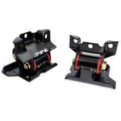PPE Diesel 2001-2010 GM 6.6L Duramax Engine Mount Kit 70 Hardness Red 168030170