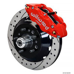 Wilwood Brakes KIT,FRONT,FNSL6R,TCI,14.00x1.10,SRP,RED 140-13225-DR