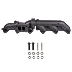 Pulse Flow Exhaust Manifold Kit Fits 2003-2007 5.9L Cummins 2-Pc T4 With Turbo Flange Hardware ATS 204-911-2272