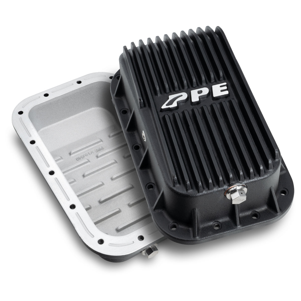 PPE Diesel 2011-2022 Dodge 3.6L / 2012-2018 Jeep JK 3.6L Heavy-Duty Cast Aluminum Engine Oil Pan Black 214054020