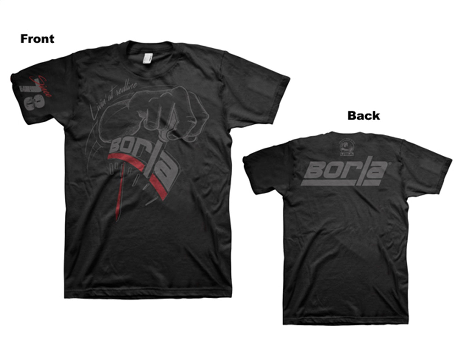 Borla 21571 Men's ATAK Shifter T-Shirt - XL