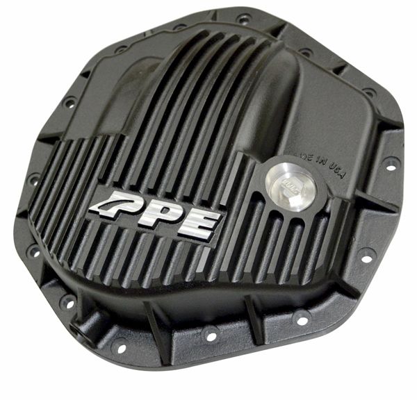 PPE Diesel Heavy Duty Cast Aluminum Rear Differential Cover GM/Ram 2500/3500 HD Black  238051020