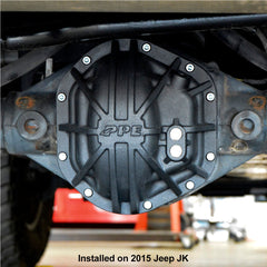PPE Diesel 2007-2018 Jeep Wrangler Dana-44 Cast Nodular Iron Rear Differential Cover Black 238053120