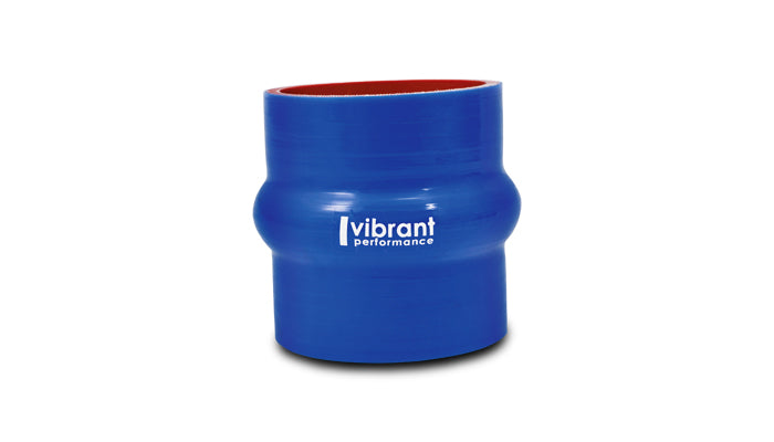 Vibrant Performance - 2844B - Hump Hose Coupler, 1.00 in. I.D. x 3.00 in. Long - Blue