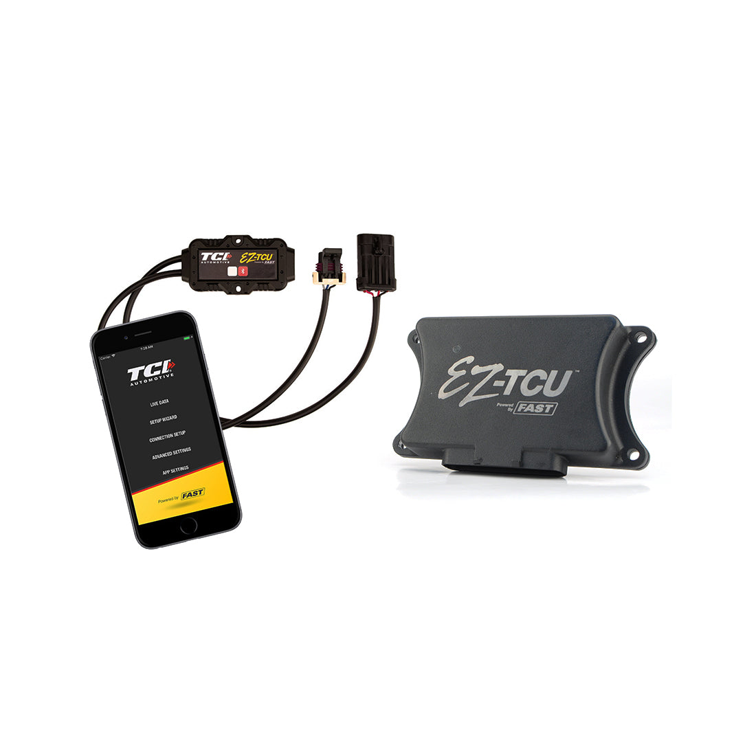 TCI Automotive 302600 EZ-TCU Wireless Bluetooth Phone App GM Overdrive Transmission Control Kit