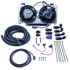 ATS Universal Transmission Cooler Kit 19 Row w/ Dual Fan 1/2 Inch Lines ATS Diesel Performance 310-903-2000