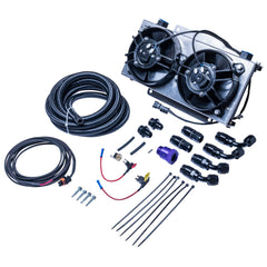 ATS Universal Transmission Cooler Kit 19 Row w/ Dual Fan 1/2 Inch Lines ATS Diesel Performance 310-903-2000