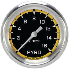 Classic Instruments Exhaust Gas Temperature (EGT) Gauge AX398YAPF