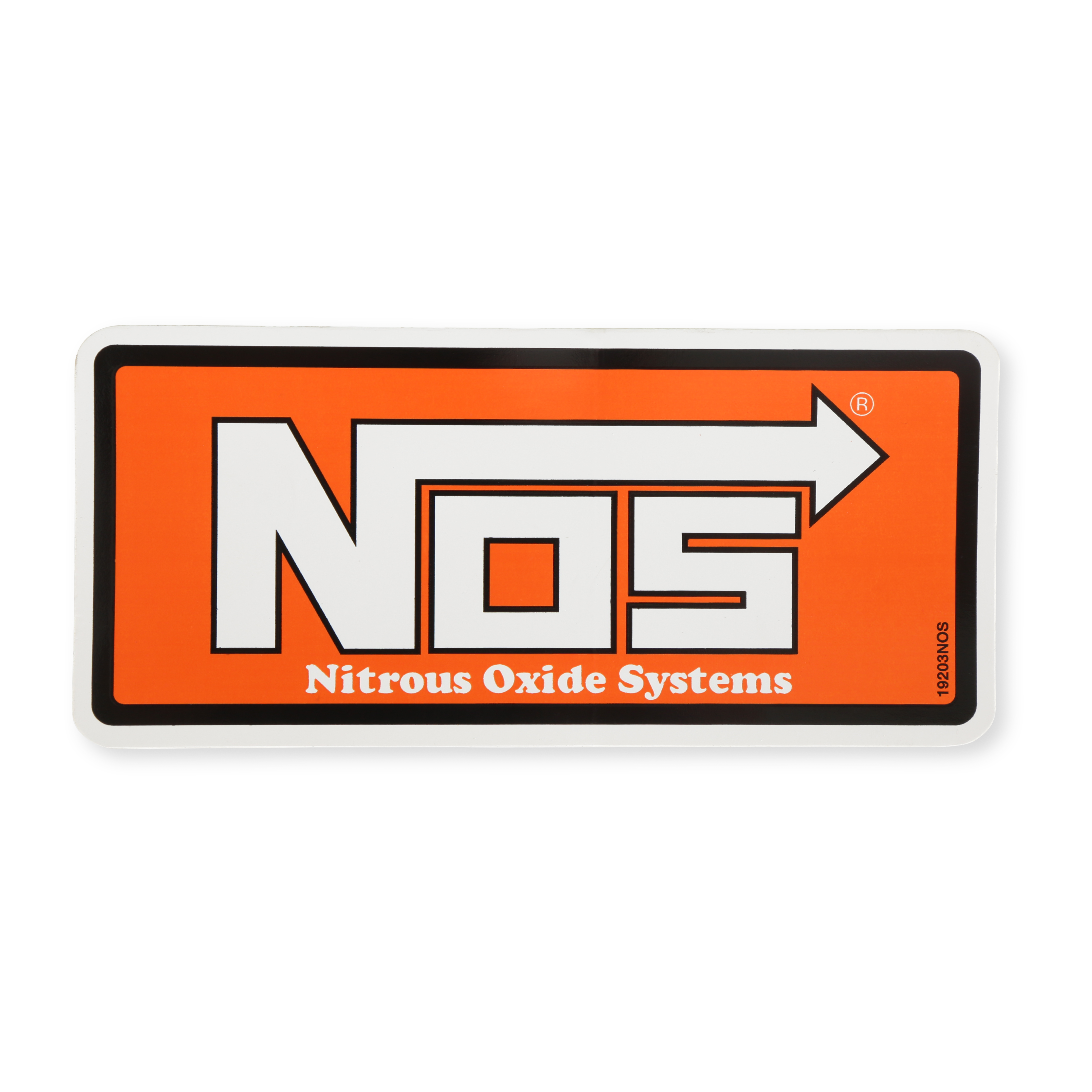 NOS/Nitrous Oxide System Exterior Decal 19203NOS