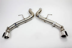 Mishimoto MMEXH-CAM8-16ADTRP Chevrolet Camaro SS Dual Tip Race Axleback Exhaust 2016-2024 MMEXH-CAM8-16ADTRP