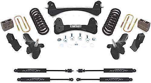 Fabtech 7.5 inch Lift Kit Stealth Shocks for 1997-2004 Ford F-150