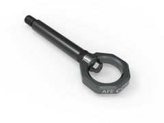aFe POWER Tow Hook aFe CONTROL Front/Rear Tow Hook Gray Add aggressive stylin 450-502004-G