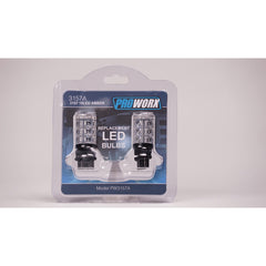 PROWORX Festoon 42MM 8LED AMBER Pair PW42MMA
