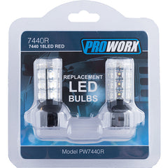 PROWORX 7440 18LED RED Pair PW7440R