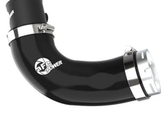 aFe POWER Hot Charge Pipe BladeRunner 2-1/2 IN Aluminum Hot Charge Pipe Black 46-20698-B