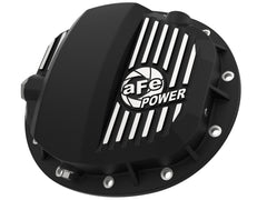 AFE 46-71140B Pro Series Dana 30 Front Differential Cover Black w/ Machined Fins