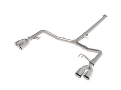 aFe POWER Axle-Back Exhaust Takeda 3 IN to 2-1/2 IN 304 Stainless Steel Axle- 49-37043-P