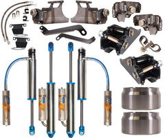 Carli Suspension CS-DD30SPKG-14-D Carli Tuned King 3.0 inch RR Front and Rear Shock Pkg 3.25 inch Lift with Mount and Hardware