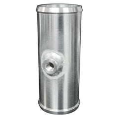 PPE Diesel Billet Aluminum Coupler 1/8 Inch Npt 2 Inch OD X 5.0 Inch Long 515900200