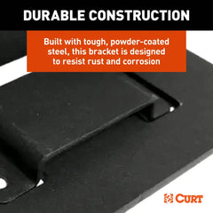 CURT Phantom Universal Stop Plate Bracket for RVibrake 52206