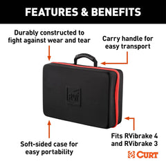 CURT Roadie Soft Shell Case for RVibrake 52207