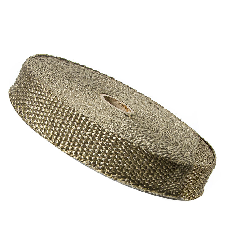 PPE Diesel Titanium Exhaust Wrap 1/16 Inch Thick 1 Inch X 15 Foot  578001015