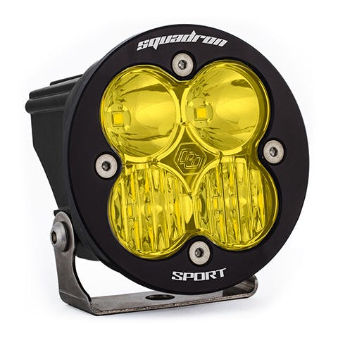 Baja Designs 580013 LED Light Pod Amber Lens Driving/Combo Pattern Each Squadron R Sport
