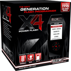 SCT 7015 X4 Power Flash Programmer 2021 ? 2023 F Series Gas Cable X4 Bundle 7015PG-B