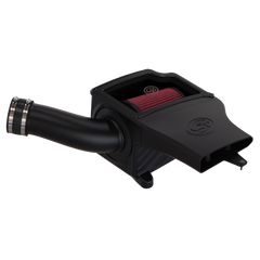 S&B Filters Cold Air Intake For 94-97 Ford F250 F350 V8-7.3L Powerstroke Cotton Cleanable Red 75-5131-1-BKJF