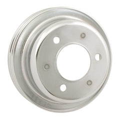 Mr. Gasket 8830MRG PULLEY,CRNK DBL GRV SBF CHRM
