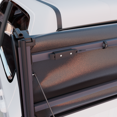 Worksport SC4 PRO Soft-Folding Tonneau Cover 29-1255 Chevrolet GMC Bed Length: 69.9Inch Tonneau Cover