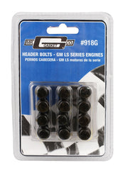 Mr. Gasket 918G HEADER BOLTS GM LS1 M8 12PC