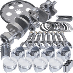 Eagle Specialty Products B13555L03068 Chvrolet Small Block 1pc Rear Seal Street and Strip Balanced Rotating Assembly