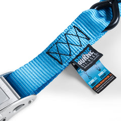 Mishimoto BNRTC-TDCB-2BL Borne Off-Road Cambuckle Tie-Down Kit (2-pack) Blue BNRTC-TDCB-2BL