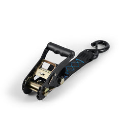 Mishimoto BNRTC-TDHD-2BK Borne Off-Road Heavy-Duty Ratchet Tie-Down Kit (2-pack) Black BNRTC-TDHD-2BK