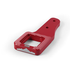 Mishimoto BNTH-F150-17RD Borne Off-Road Billet Tow Hooks fits Ford Raptor 2017+ Micro-Wrinkle Red BNTH-F150-17RD